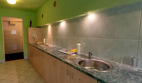 Полностью оборудованная кухня